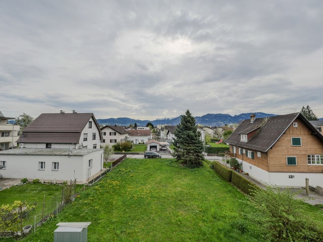 "Am Rheindamm fühl ich mich wohl"  Gut eingeteilte 3 1/2 Zimmer Wohnung mit großer Panorama-Terrasse