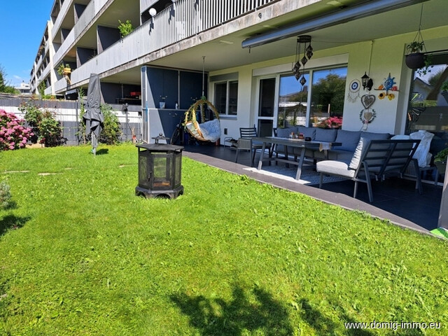 Großartige 4 Zim. Gartenwohnung mit ca. 96m² Wfl., großer Terrasse und Tiefgaragenplatz in Hohenems!