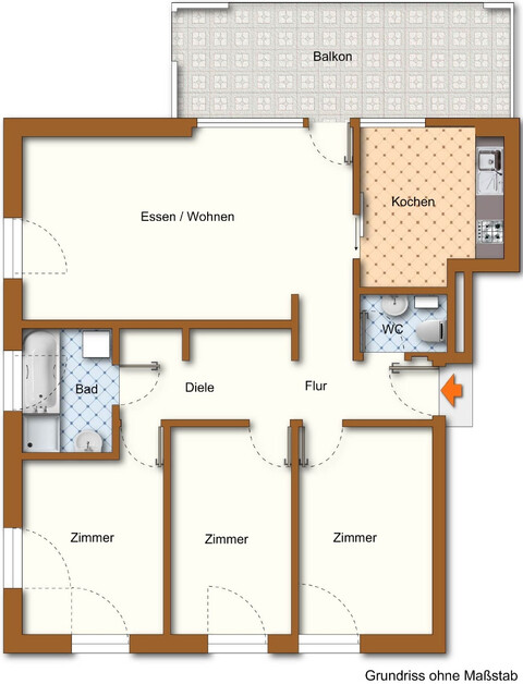 4-Zimmer Terrassenwohnung in Dornbirn-Mühlebach!