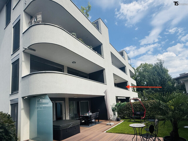 Lustenau: 2-Zimmer-Terrassenwohnung ca. 50 m2 mit Terrasse ca. 15 m2 – ruhige Lage, Lift