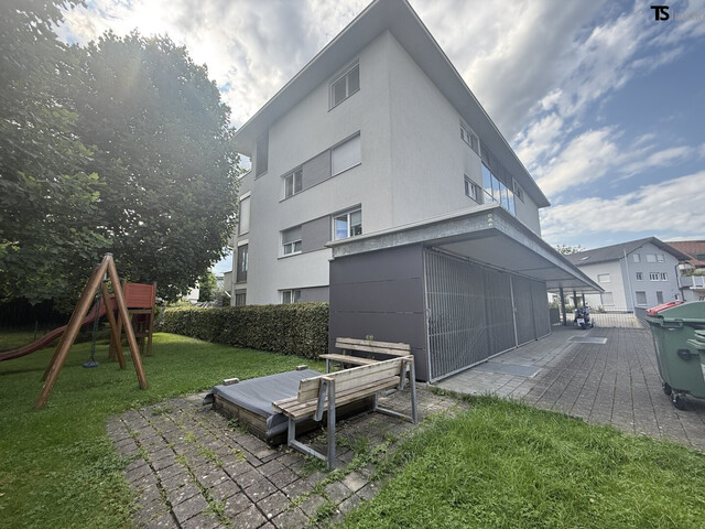 Lustenau: 2-Zimmer-Terrassenwohnung ca. 50 m2 mit Terrasse ca. 15 m2 – ruhige Lage, Lift