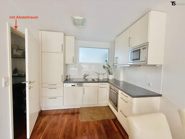 Lustenau: 2-Zimmer-Terrassenwohnung ca. 50 m2 mit Terrasse ca. 15 m2 – ruhige Lage, Lift