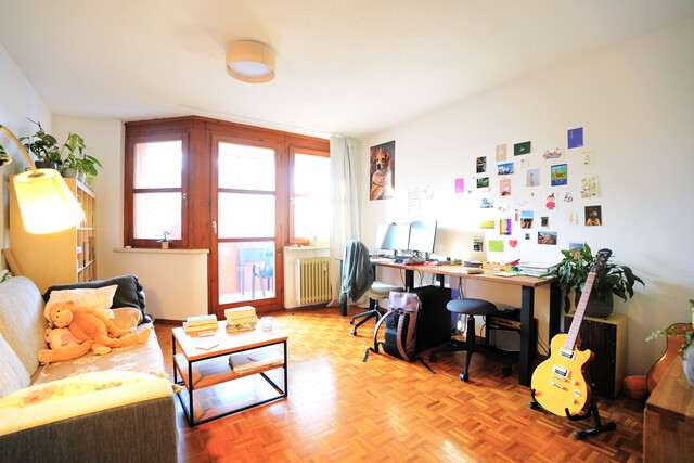 Schöne 2-Zimmer-Wohnung mit 2 Balkonen und Tiefgaragenplatz in Dornbirn, Kaufmännen