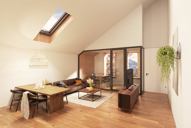 Hochwertig & Modern: im Dornbirner Oberdorf gelegene, helle 2 Zimmerwohnung mit gemütlicher Loggia