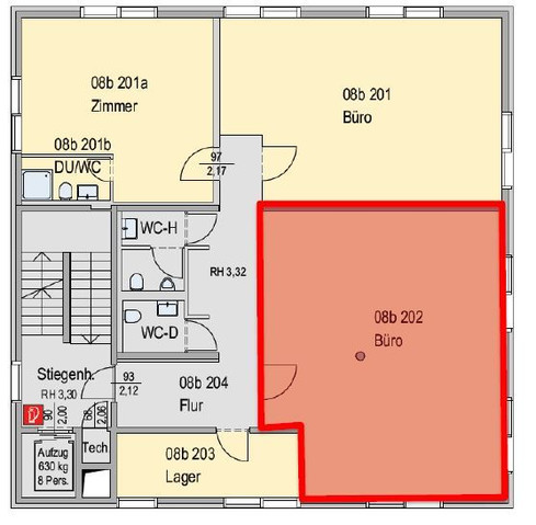 Wolfurt - Bürofläche im 2. OG mit ca. 57 m²