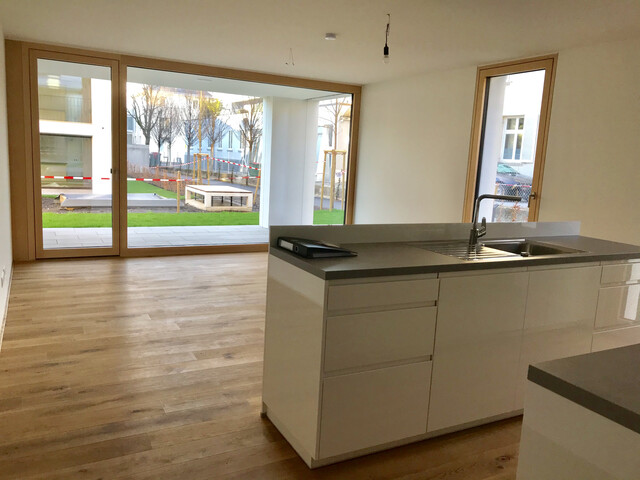 Provisionsfrei - Exklusive 2 Zimmer-Gartenwohnung im Stadtzentrum, Baujahr 2020