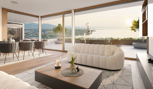 Drei Seesuiten mit atemberaubender Aussicht