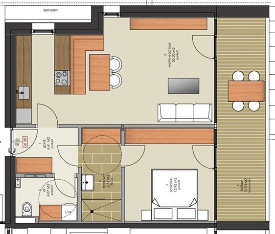 Erdgeschosswohnung Top 1 ab € 1.053,- mtl.