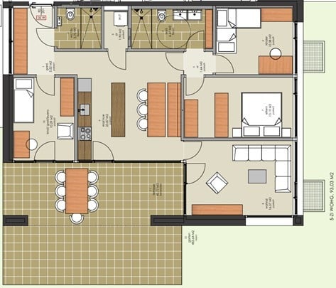 5-Zimmer Gartenwohnung mit 483 m² Garten