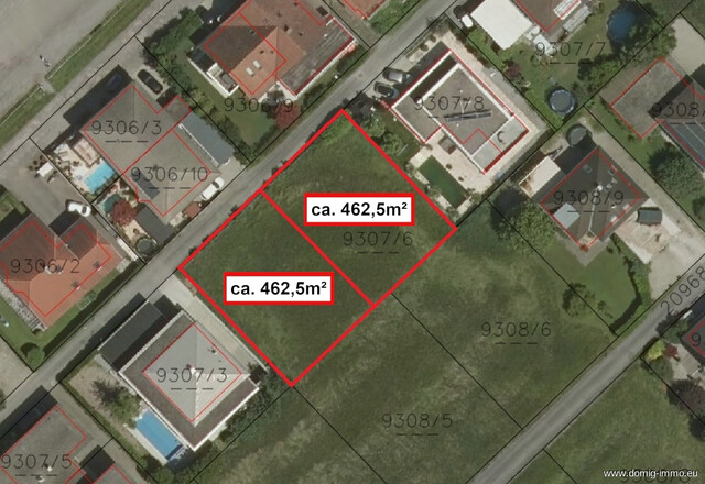 Flexibles Baugrundstück in Dornbirn-Rohrbach: 650 m² oder 2 × 462,5 m²