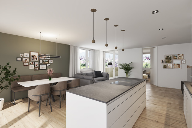 3-Zi Dachwohnung Top 7  in bester Wohnlage