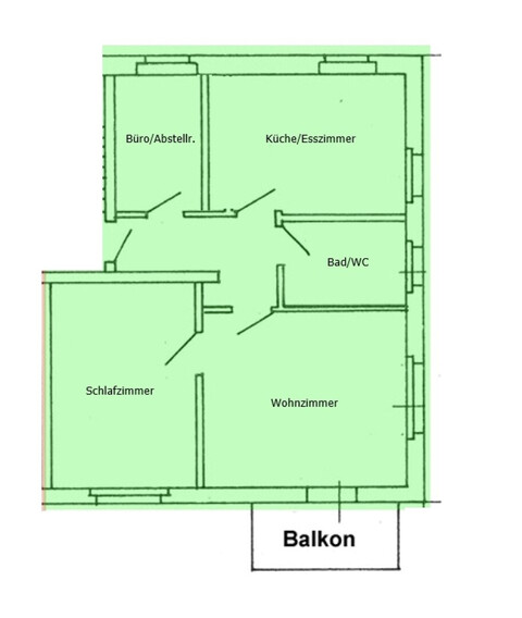 Ideal für Grenzgänger: Charmante 2-Zimmerwohnung mit Balkon in Hohenems zu vermieten!