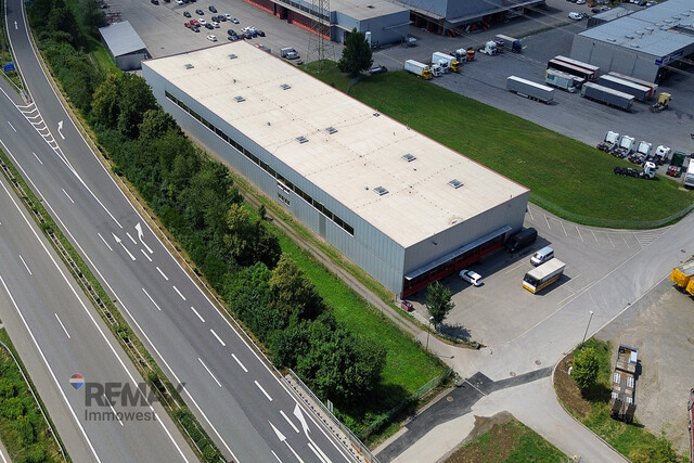 Lagerhalle in bester Lage mit direkter Anbindung an die A14