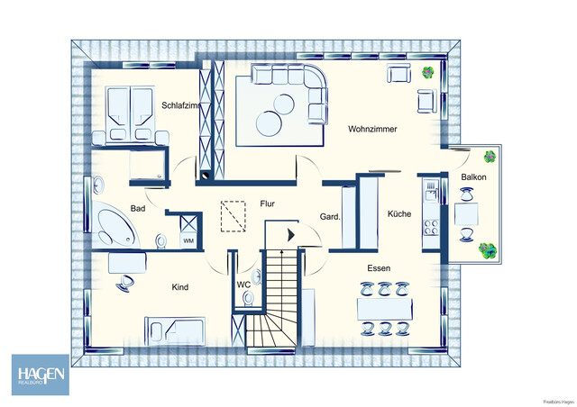 Exklusive Vierzimmerwohnung mit Gartenanteil in Höchst – Wohnen mit Stil und Komfort
