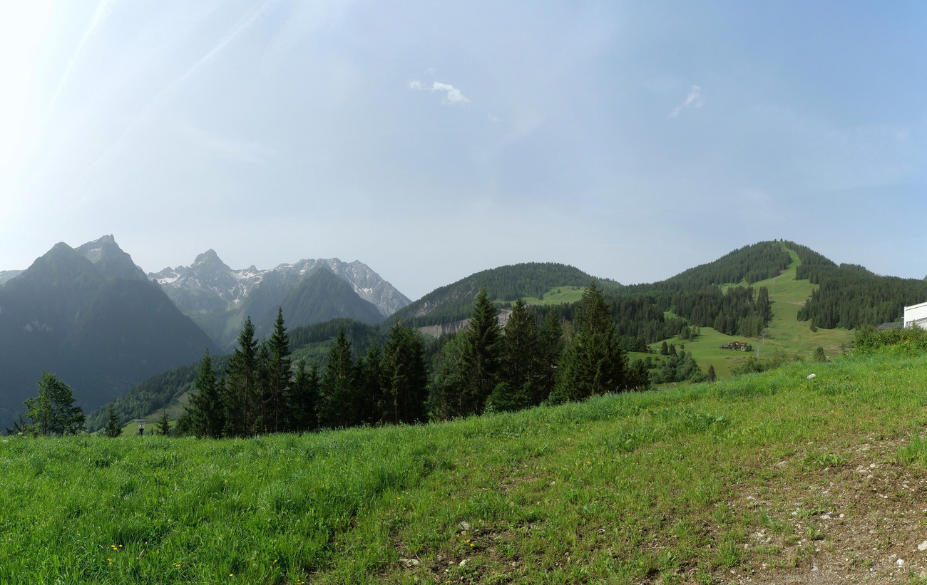 Grundstück in Bürserberg-Tschengla, 1.200 m ü.A. Ferienhaus oder Hauptwohnsitz