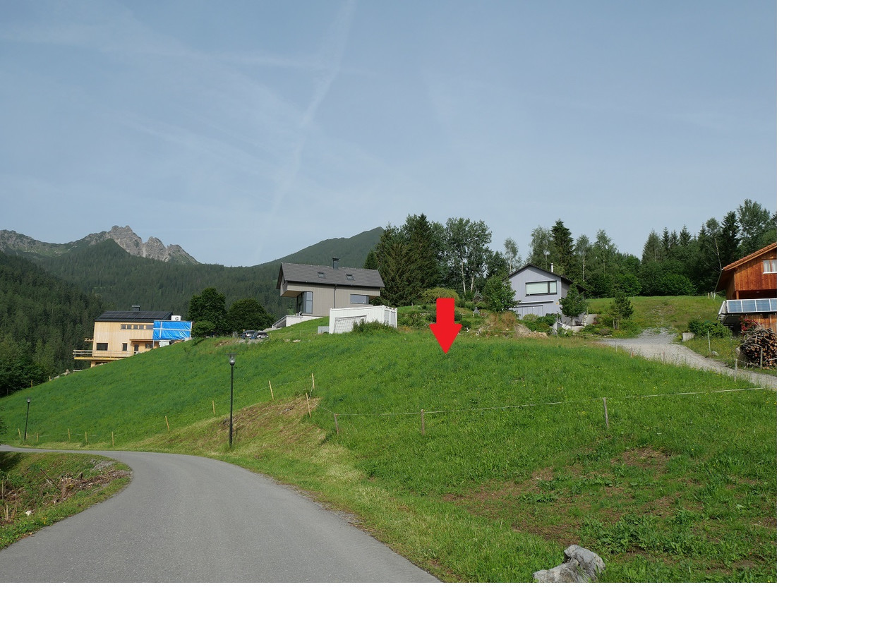 Grundstück in Bürserberg-Tschengla, 1.200 m ü.A. Ferienhaus oder Hauptwohnsitz