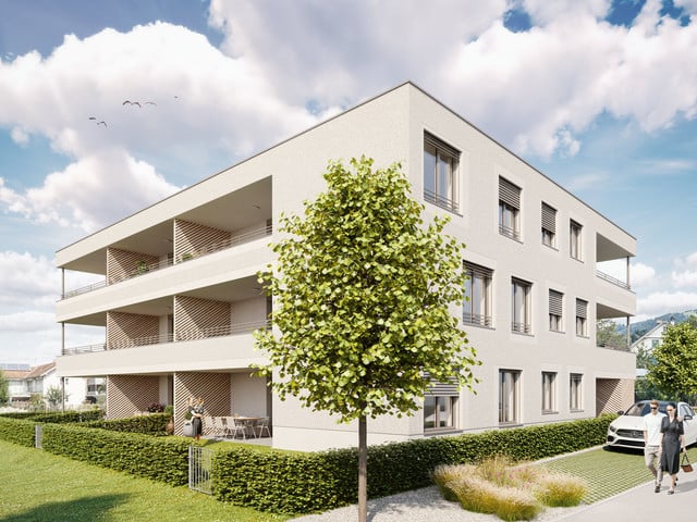 Helle 4 Zimmerwohnung mit gemütlicher Terrasse