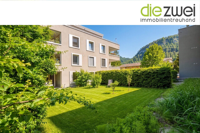 Exklusive 4-Zimmer-Gartenwohnung in bester Lage von Feldkirch-Levis