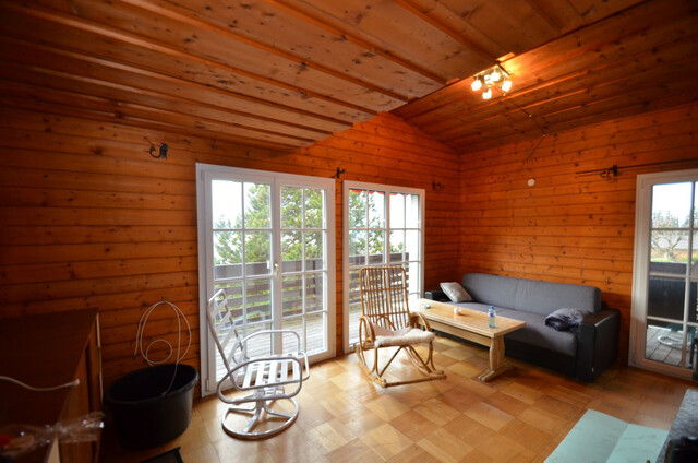 Über der Nebelgrenze von Dornbirn steht ein Ferienhaus zum Verkauf