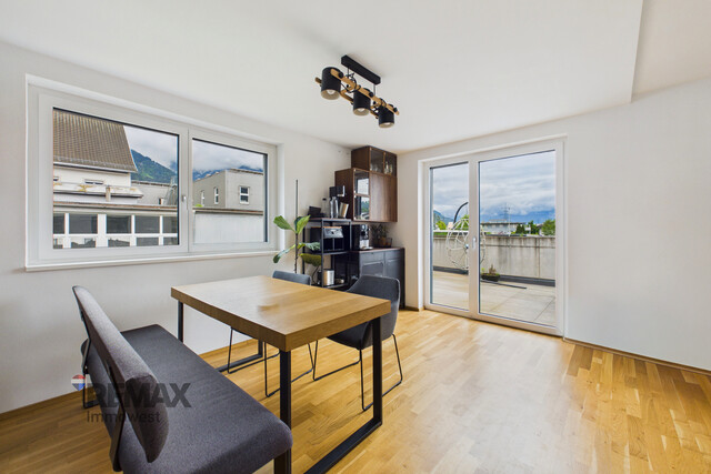 Moderne 3-Zimmer-Wohnung mit großer Sonnenterrasse & traumhafter Ruhelage in Schlins