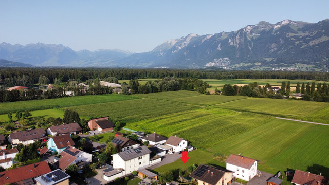 Baugrund in Rankweil - ruhig, sonnig, Freifläche Landwirtschaft angrenzend!!