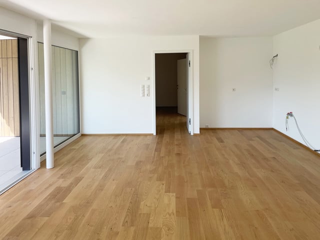 Erstbezug - 2-Zimmer-Dachgeschosswohnung mit großer Terrasse