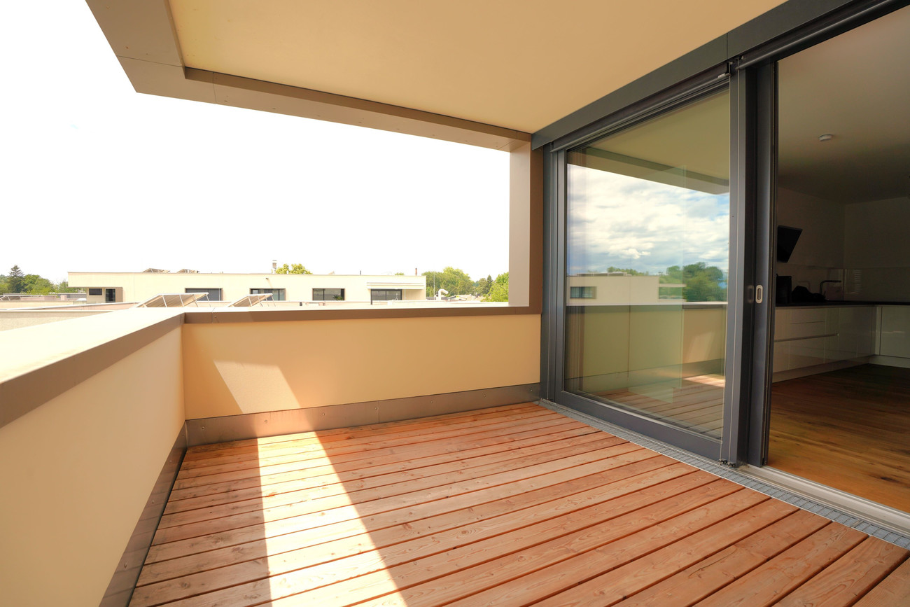 Lochau Hörbranzer Straße: Moderne 2-Zimmer-Neubau-Wohnung mit Balkon und Tiefgaragenplatz