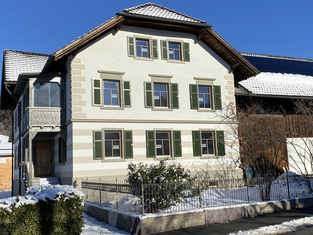 4-Zimmer-Erdgeschosswohnung in generalsaniertem Haus in Röthis (zentrale Lage) mit Gartenanteil