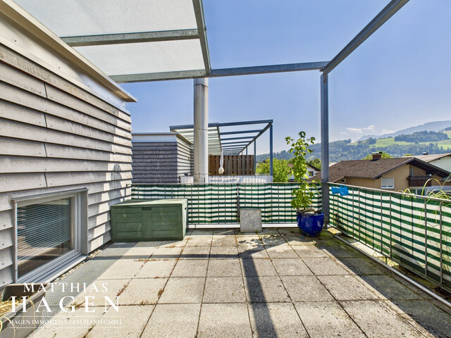 Reihenhauscharakter mit Garten und Dachterrasse