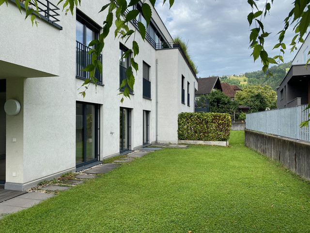 Schöne ruhige Gartenwonung im Zentrum von Dornbirn