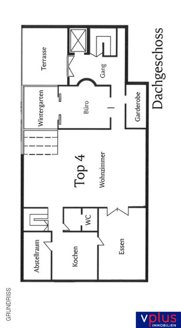 Exklusive Maisonette-Wohnung mit Wintergarten und Terrasse