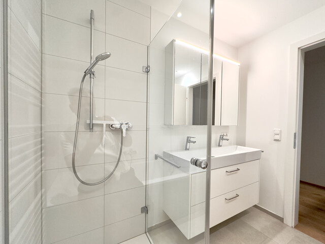 3 Zimmer Gartenwohnung Süd-West orientiert . SEEnahes FREIstehendes DREIgeschoßiges Wohngebäude  Angrenzend an Weingärten. In Sackgasse. T2