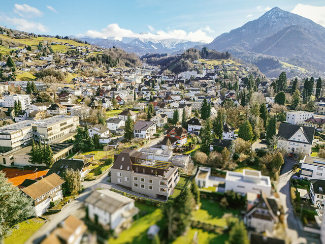 Penthouse - Wohnen über den Dächern Dornbirns mit 360° Ausblick
