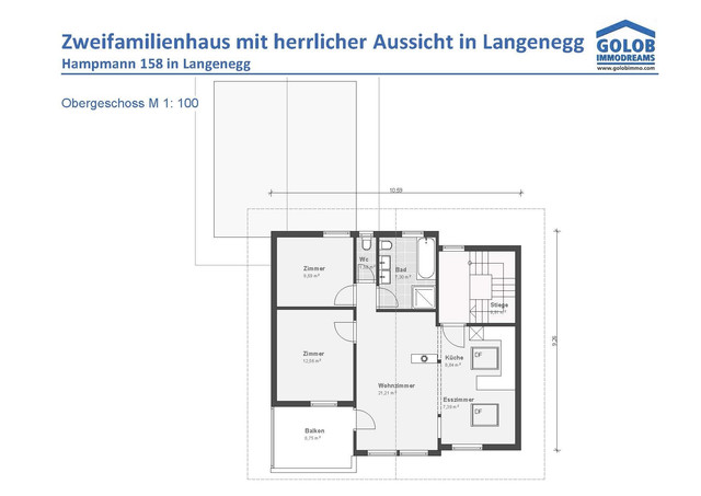 Zweifamilienhaus mit herrlicher Aussicht in Langenegg