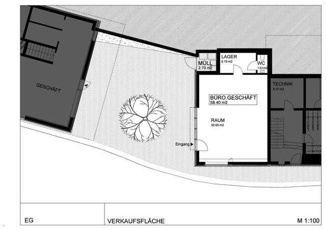 Modernes Geschäftslokal im Zentrum v. Wolfurt: Erstbezug nach Neuerrichtung