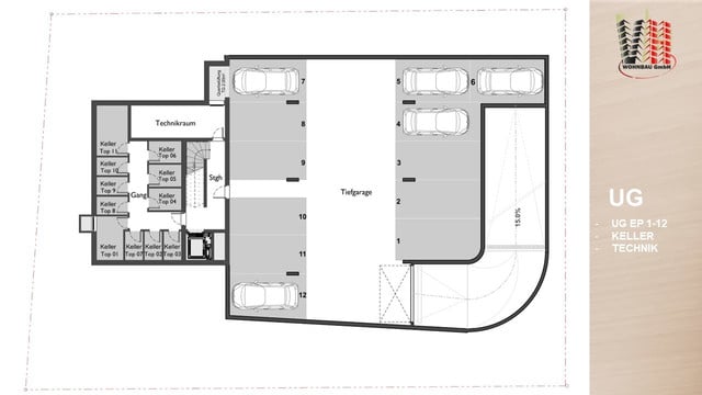 Exklusives Penthouse mit Panorama-Dachterrasse in Traumlage in Gisingen