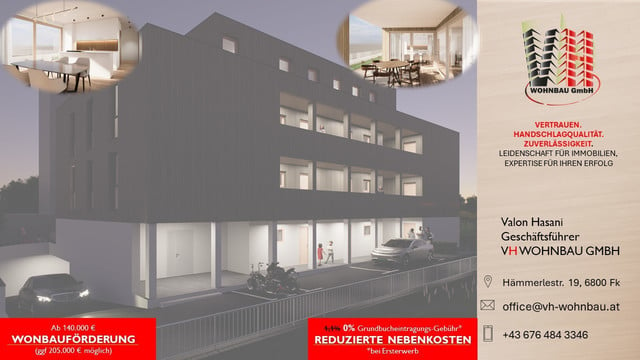 Exklusives Penthouse mit Panorama-Dachterrasse in Traumlage in Gisingen