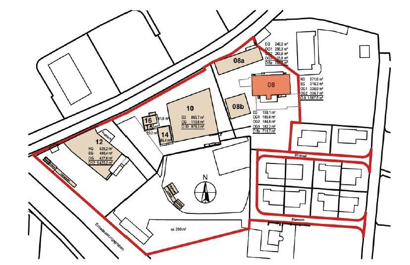 Wolfurt – Lagerfläche im 1. OG (8) mit ca. 185 m²     