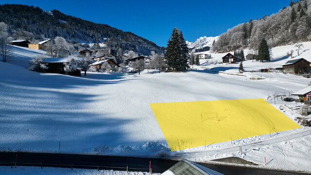 fantastische Aussicht und das passende Grundstückl dazu. Montafon, Tschagguns - Latschau