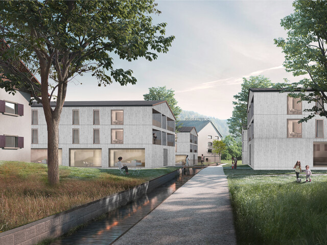 Erstbezug – Quartier Rickenbach Haus HH - Moderne 3-Zimmer-Wohnung - Top 4