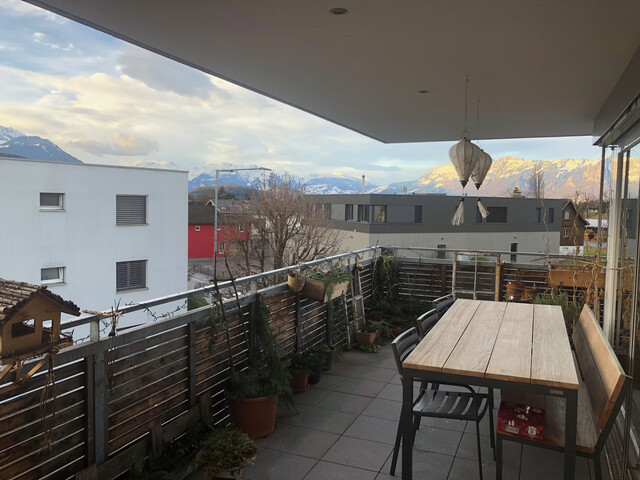 Lichtdurchflutete 3-Zimmer-Wohnung mit großer Südwest-Terrasse