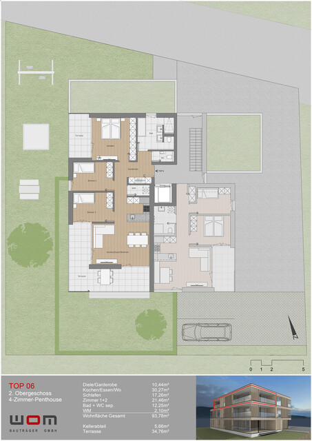 Wohnen am Bodensee - TOP 06 - Penthouse
