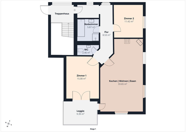 Götzis | 3-Zimmer-Wohnung mit Loggia inkl. TG-Stellplatz und Außenstellplatz