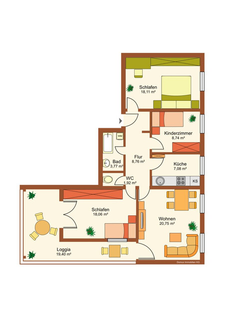 Geräumige 4-Zimmer-Wohnung in Bregenz mit Loggia & Garage - perfekt für Familien oder als Investment!