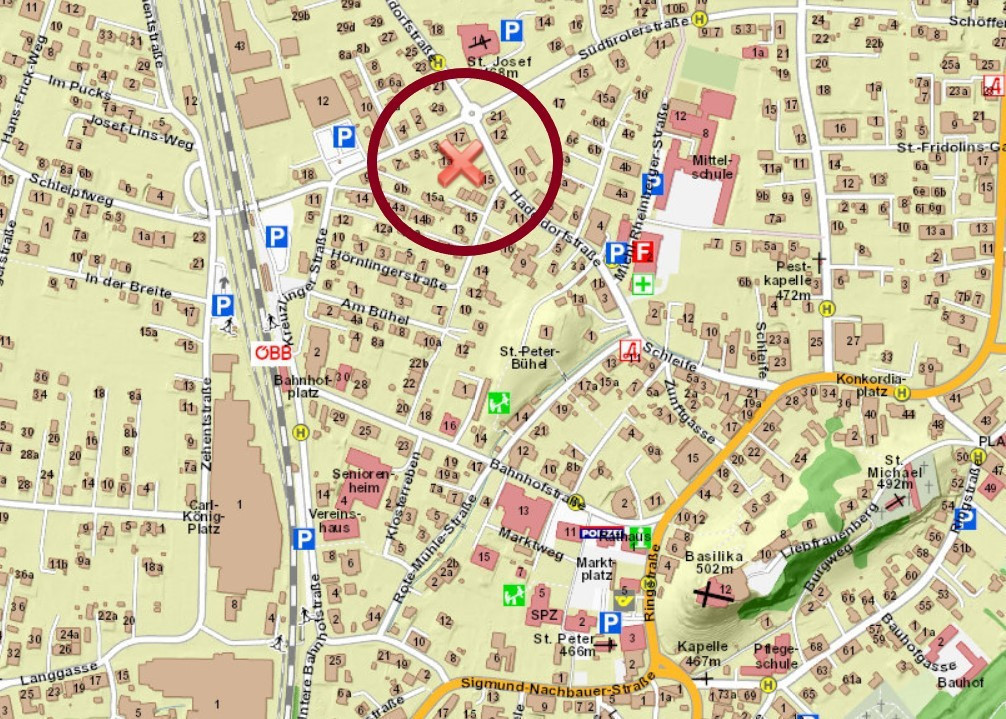 Top A01 | für SIE zum Wohlfühlen 2-Zimmer-Garten-Wohnung in Rankweil Hadeldorfstraße 17 und 17a 