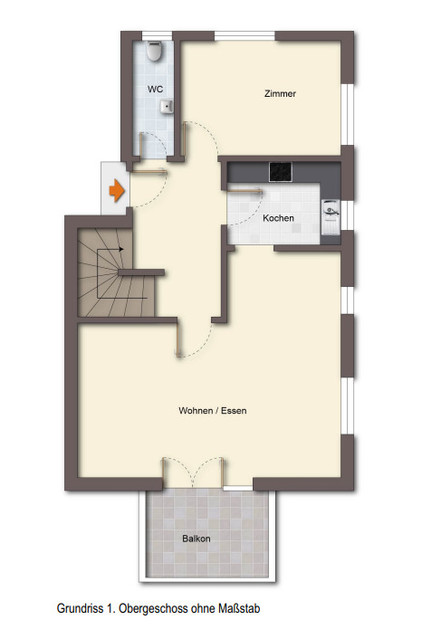 attraktive 3-Zimmer Maisonette Wohnung im Herzen von Altach