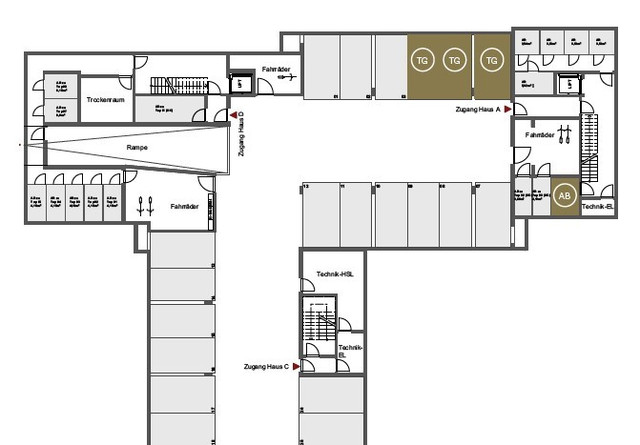 Zentrale Gewerbefläche im Kohler Quartier in Schwarzach