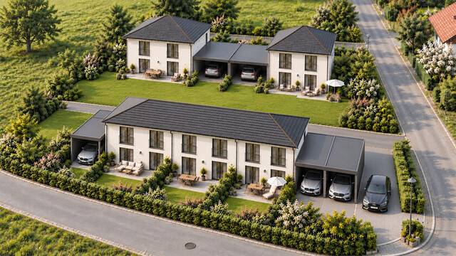NEUBAU MEININGEN! Geziegeltes Haus mit 4,5 Zimmer - HAUS 3