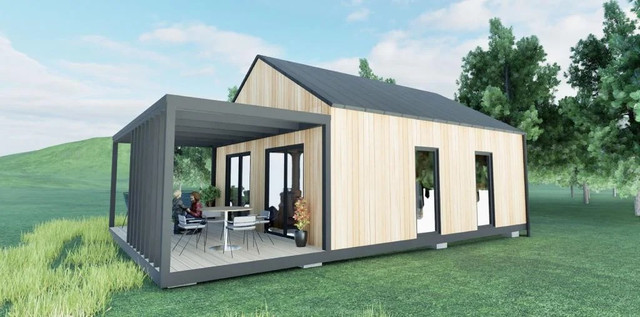 Einfamilienhaus mit Terrasse, Garten, Parkplatz - Ökologisches leistbares Haus inklusive Grundstück