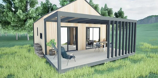 Einfamilienhaus mit Terrasse, Garten, Parkplatz - Ökologisches leistbares Haus inklusive Grundstück